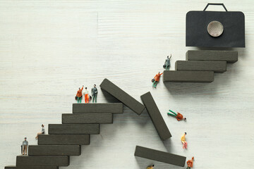 Risk protection and eliminating the risk, top view