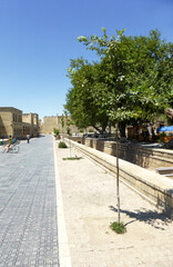 Ancient water channels in Bukhara