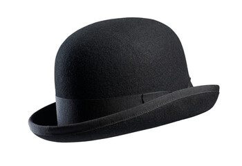 Bowler hat isolated on a white background - 598241054