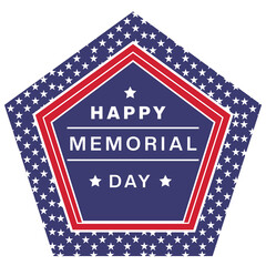 Memorial Day in the United States of America png with flag U.S transparent background 

