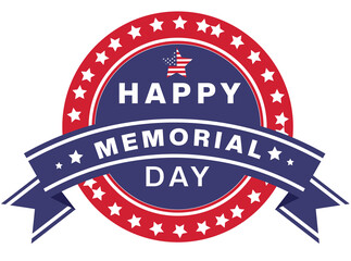 Memorial Day in the United States of America png with flag U.S transparent background 
