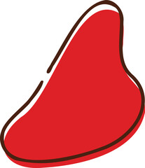 Abstract Modern Line Shape