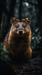 Obraz premium Waschbär