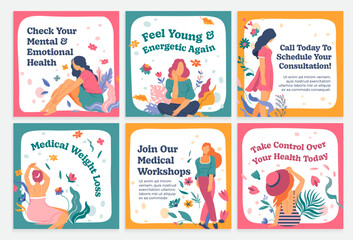 Network post collection with health check offer