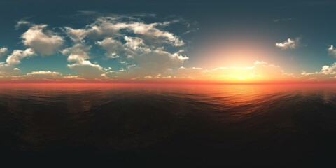 archipelago, sea bay, HDRI, environment map , Round panorama, spherical panorama, equidistant projection, 360 high resolution panorama 
