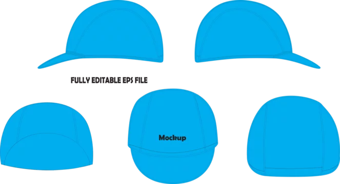 Cycling Cap Mockup Stock Vector | Adobe Stock cycling-cap-mockup-stock-vector-adobe-stock