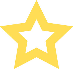 star illustrations, single star