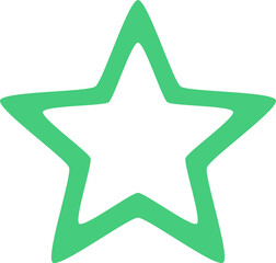 Obraz premium star illustrations, single star