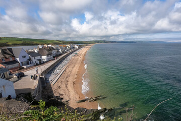 On the beach at Torcross, Devon