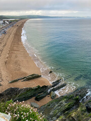 On the beach at Torcross, Devon
