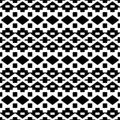 Seamless repeating pattern.  Black and white pattern for web page, textures, card, poster, fabric, textile.