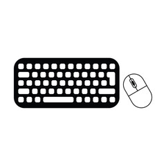 keyboard and mouse icon, keyboard vector, mouse illustration