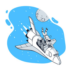Сonvertible rocket