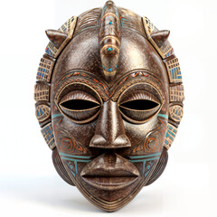 African ancient, wooden mask