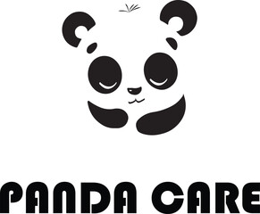 Panda Care Logo Vector File