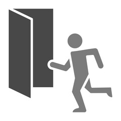Emergency Exit Icon