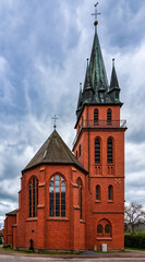 Fototapeta premium Herz-Jesu-Kirche Sangerhausen