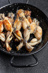 frog legs food meat meal food snack on the table copy space food background rustic top view