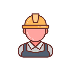 Technician icon in vector. Illustration