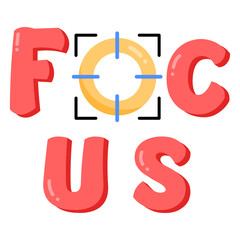 Download flat sticker of creative thinking 