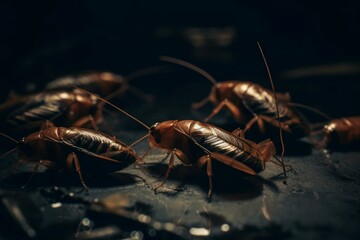Home cockroaches. Generate Ai