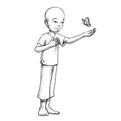 A Wise Man Welcomes the Butterfly