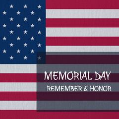 Memorial Day of USA background photo