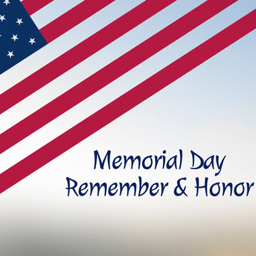 Memorial Day of USA background photo