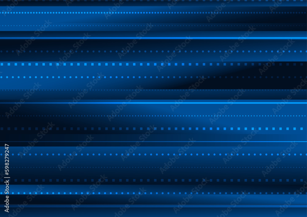 Poster abstract background technology uses color shading along with dot lines to make it look more modern a