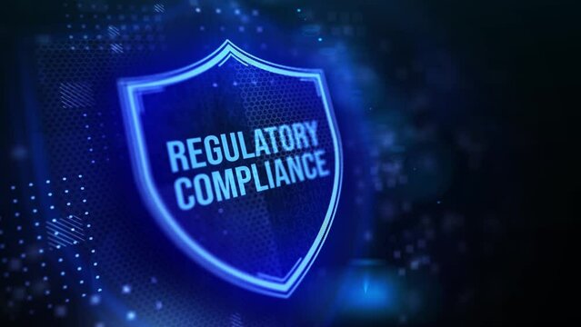 Compliance rules regulation policy law. Business, Technology, Internet and network concept. 