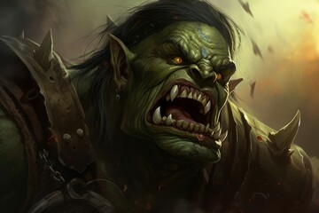 Green Orc Creature Generate 