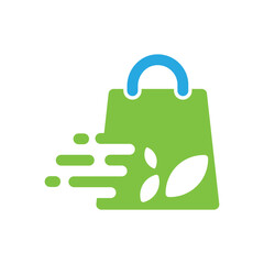 Online Store Business Logo. Commerce or Marketplace Logo Idea.