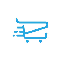 Online Store Business Logo. Commerce or Marketplace Logo Idea.