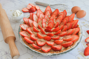 Tarte aux fraises