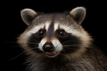 Raccoon animal. Generate Ai