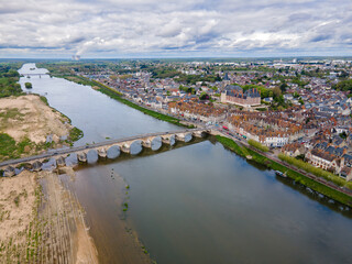 Fototapeta premium Frankreich - Val de Loire - Loiretal