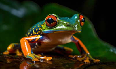 RANAS EXOTICAS TROPICALES DE COLORES VIVOS