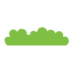 Fototapeta premium green grass isolated vector icon