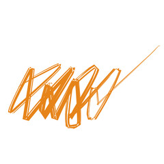 Crossing Out Lines Decoration 