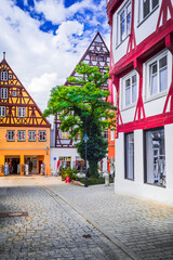 Nordlingen, Germany. Charming old city in Bavaria, Swabia.