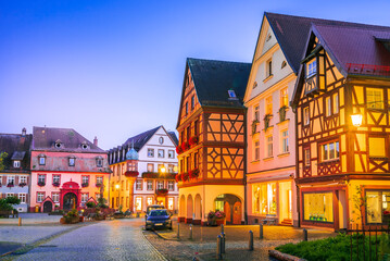 Obraz premium Gengenbach, Germany. Charming small town in Schwarzwald (Black Forest), medieval Altstadt.