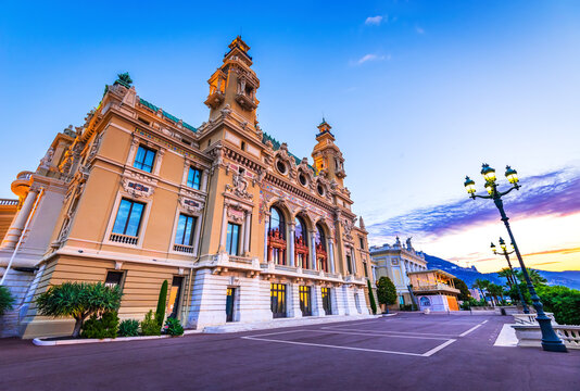 Monaco, French Riviera - Opera House in Monte Carlo