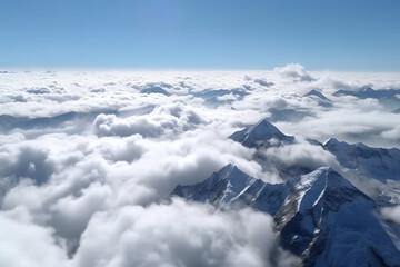 Free photos of winter peaks and clouds