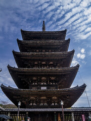 京都洛中：五重塔