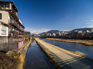 京都洛中：鴨川