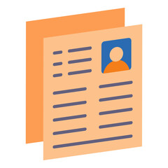 Curriculum Vitae Icon