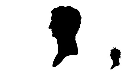 Claudius silhouette