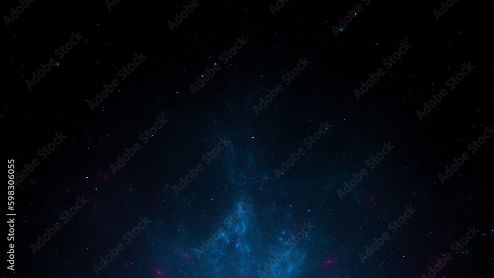 Poster luminous modern abstract background, fractal world. digital space for use in design. round shapes an