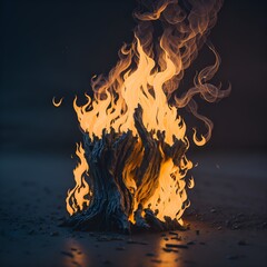 fire in the fire