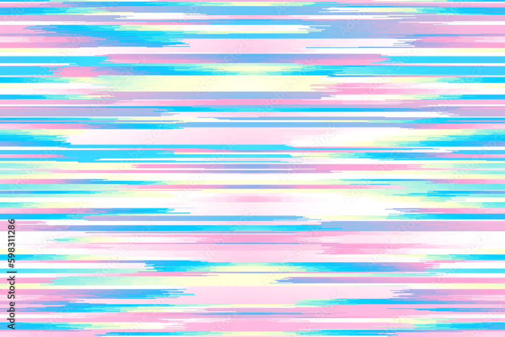 Aufkleber abstract seamless horizontal background with horizontal smooth blurred lines.